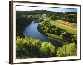 The Niobrara River Near Valentine, Nebraska, USA-Chuck Haney-Framed Photographic Print