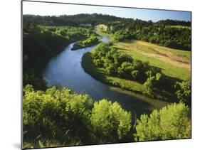 The Niobrara River Near Valentine, Nebraska, USA-Chuck Haney-Mounted Photographic Print