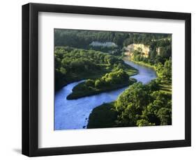 The Niobrara River Near Valentine, Nebraska, USA-Chuck Haney-Framed Photographic Print