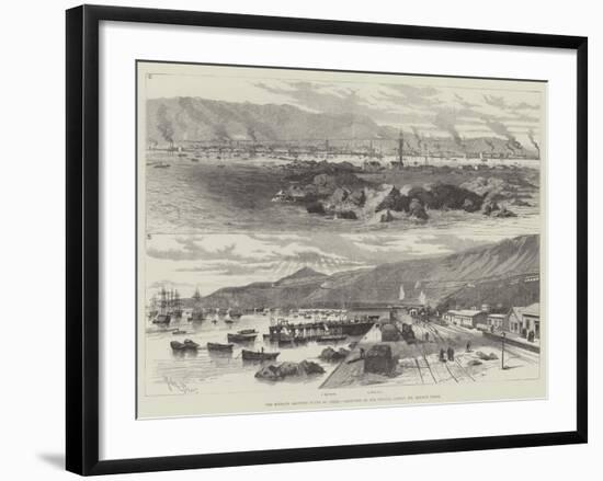 The Nitrate Shipping Ports of Chile-Melton Prior-Framed Giclee Print