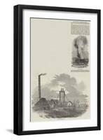 The Nitshill Colliery Explosion-null-Framed Giclee Print