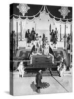 The Nizam of Hyderabad Pays Hommage at the Delhi Durbar, 1911-null-Stretched Canvas