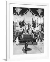 The Nizam of Hyderabad Pays Hommage at the Delhi Durbar, 1911-null-Framed Giclee Print