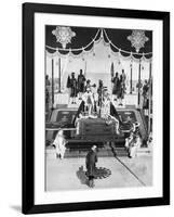 The Nizam of Hyderabad Pays Hommage at the Delhi Durbar, 1911-null-Framed Giclee Print