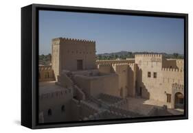 The Nizwa Fortress, Nizwa, Oman, Middle East-Angelo Cavalli-Framed Stretched Canvas