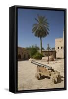 The Nizwa Fortress, Nizwa, Oman, Middle East-Angelo Cavalli-Framed Stretched Canvas