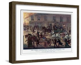 The Noble Protectors of Life and Property, 1820-R Reeves-Framed Giclee Print