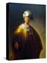 The Noble Slav, Man in an Oriental Costume-Rembrandt van Rijn-Stretched Canvas