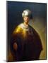 The Noble Slav, Man in an Oriental Costume-Rembrandt van Rijn-Mounted Art Print