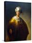 The Noble Slav, Man in an Oriental Costume-Rembrandt van Rijn-Stretched Canvas