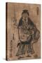 The Nobleman Sugawara Michizane Who Became the God Kitano-Okumura Masanobu-Stretched Canvas