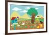 The Noisy Garden - Humpty Dumpty-Sheree Boyd-Framed Giclee Print