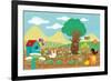 The Noisy Garden - Humpty Dumpty-Sheree Boyd-Framed Giclee Print