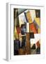 The Nonstop Station. Kuntsevo, 1913-Kazimir Malevich-Framed Giclee Print