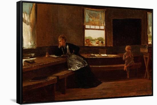 The Noon Recess, 1873-Winslow Homer-Framed Stretched Canvas