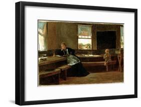 The Noon Recess, 1873-Winslow Homer-Framed Giclee Print