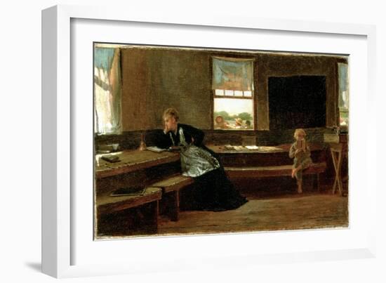 The Noon Recess, 1873-Winslow Homer-Framed Giclee Print