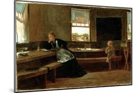 The Noon Recess, 1873-Winslow Homer-Mounted Giclee Print