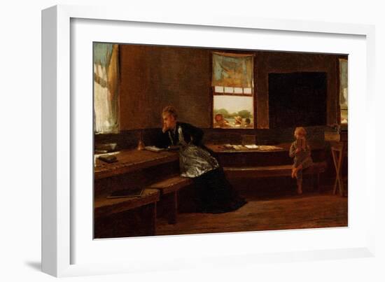 The Noon Recess, 1873-Winslow Homer-Framed Giclee Print