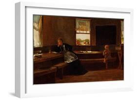 The Noon Recess, 1873-Winslow Homer-Framed Giclee Print