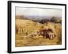 The Noonday Rest, 1862-John Linnell-Framed Giclee Print