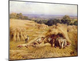 The Noonday Rest, 1862-John Linnell-Mounted Giclee Print