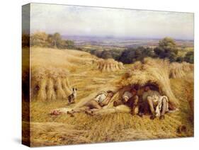 The Noonday Rest, 1862-John Linnell-Stretched Canvas