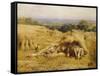 The Noonday Rest-John Linnell-Framed Stretched Canvas