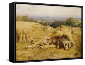 The Noonday Rest-John Linnell-Framed Stretched Canvas