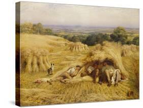 The Noonday Rest-John Linnell-Stretched Canvas