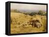 The Noonday Rest-John Linnell-Framed Stretched Canvas