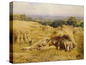 The Noonday Rest-John Linnell-Stretched Canvas