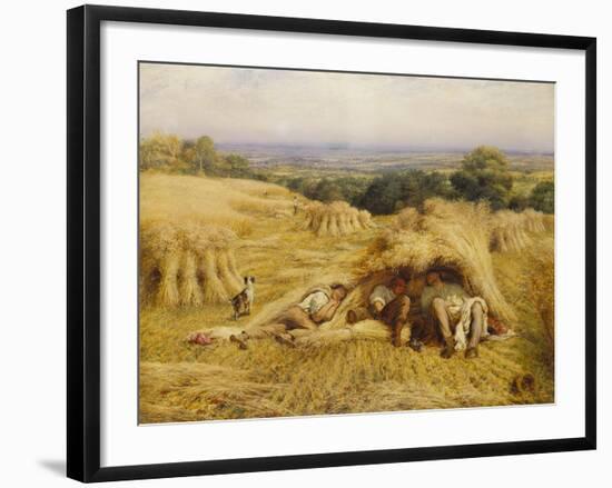 The Noonday Rest-John Linnell-Framed Giclee Print