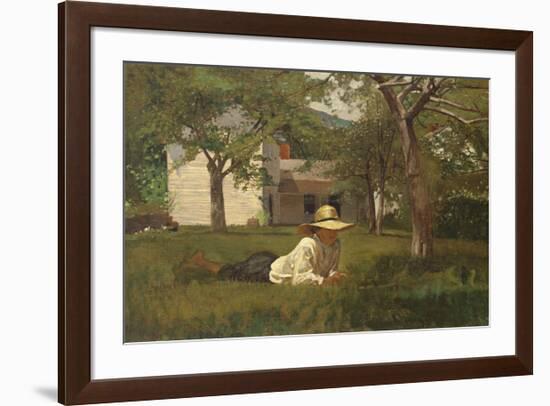 The Nooning, c. 1872-Winslow Homer-Framed Art Print