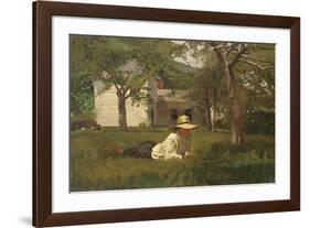 The Nooning, c. 1872-Winslow Homer-Framed Art Print