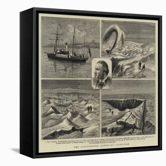 The Nordenskjold Greenland Expedition-null-Framed Stretched Canvas