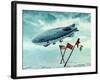 The Norge Airship-English School-Framed Giclee Print