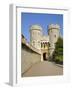 The Norman Gate, Windsor Castle, Berkshire, England, UK-Philip Craven-Framed Photographic Print