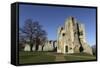 The Norman Gateway and Staircase Tower at the Ruins of Newark Castle in Newark-Upon-Trent-Stuart Forster-Framed Stretched Canvas