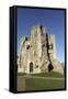 The Norman Gateway and Staircase Tower at the Ruins of Newark Castle in Newark-Upon-Trent-Stuart Forster-Framed Stretched Canvas