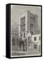 The Norman Tower, Bury St Edmunds-Samuel Read-Framed Stretched Canvas