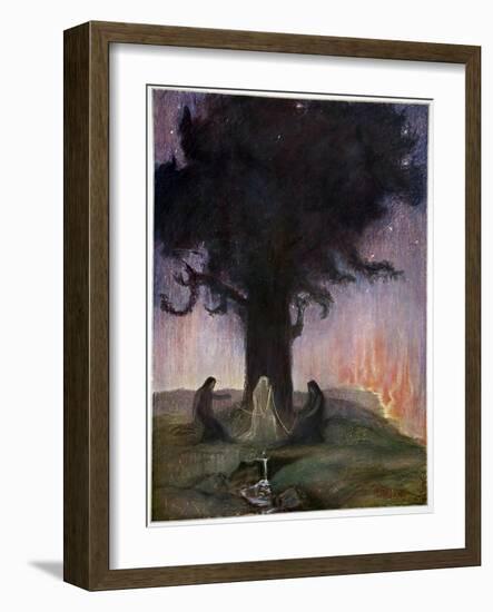 'The Norns', 1906-Unknown-Framed Giclee Print