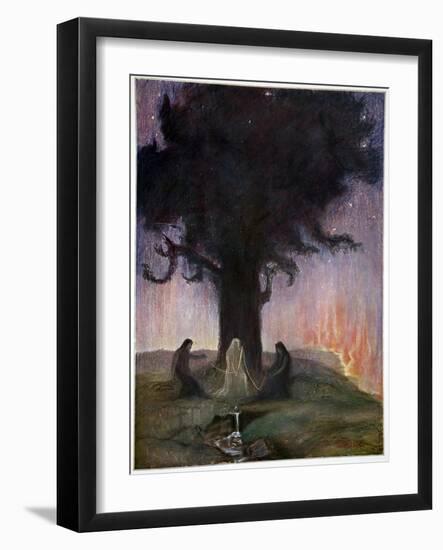 'The Norns', 1906-Unknown-Framed Giclee Print
