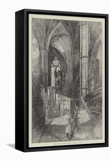 The North Ambulatory, Looking East-Herbert Railton-Framed Stretched Canvas