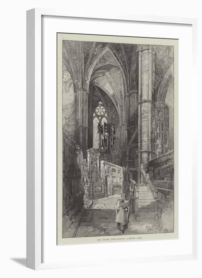 The North Ambulatory, Looking East-Herbert Railton-Framed Giclee Print