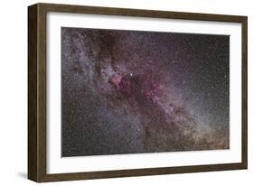 The North America Nebula and Dark Nebulae in Cygnus-null-Framed Photographic Print