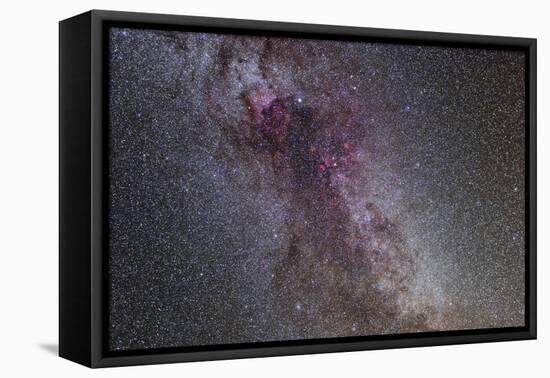 The North America Nebula and Dark Nebulae in Cygnus-null-Framed Stretched Canvas