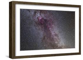 The North America Nebula and Dark Nebulae in Cygnus-null-Framed Photographic Print