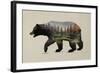 The North American Black Bear-Davies Babies-Framed Art Print