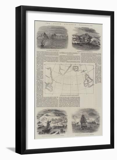 The North Atlantic Telegraph-null-Framed Giclee Print